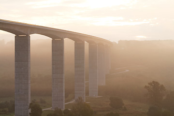 Image showing Large highway viaduct ( Hungary)