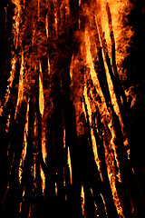 Image showing Fire background