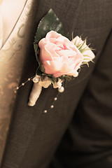 Image showing Man in a wedding jacket