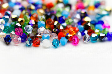 Image showing Glass beads