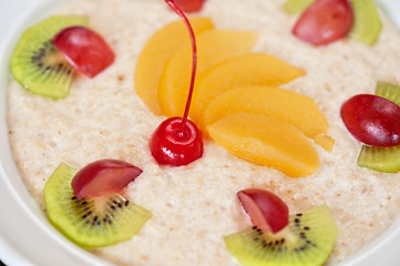 Image showing Tasty oatmeal