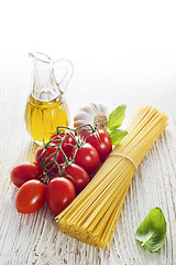 Image showing Pasta ingredients