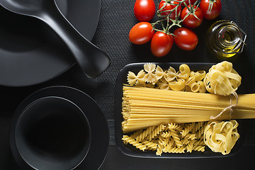 Image showing Pasta collection