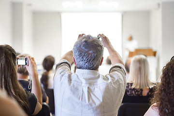 Image showing Business convention and Presentation.