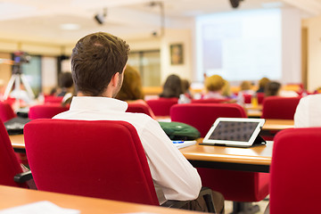 Image showing Business convention and Presentation.