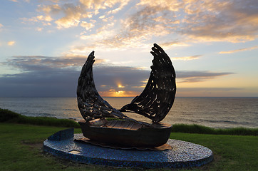 Image showing Memorial at Coledale