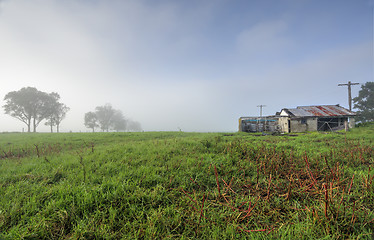 Image showing Misty Morning at Brundee