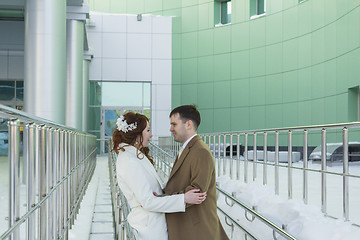 Image showing Bride and Groom 