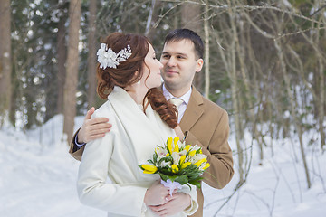 Image showing Bride and Groom 