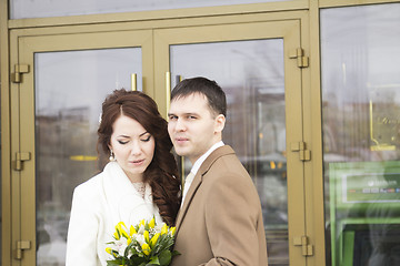 Image showing Bride and Groom 