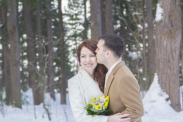 Image showing Bride and Groom 