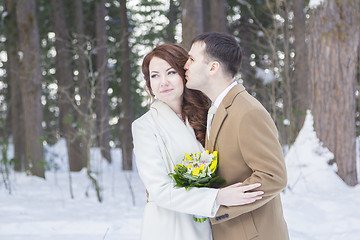 Image showing Bride and Groom 