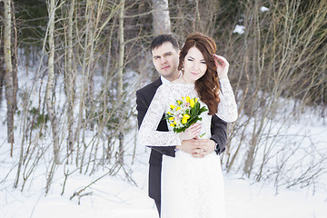 Image showing Bride and Groom 