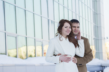 Image showing Bride and Groom 