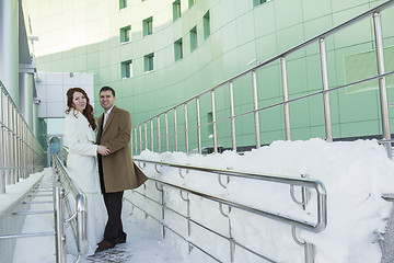 Image showing Bride and Groom 