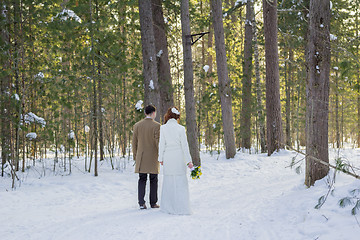 Image showing Bride and Groom 