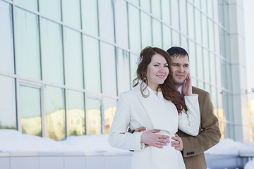 Image showing Bride and Groom 