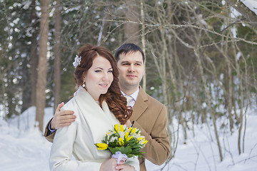 Image showing Bride and Groom 