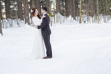 Image showing Bride and Groom 