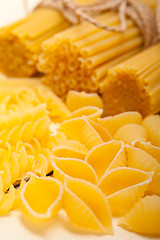 Image showing bunch of Italian pasta type