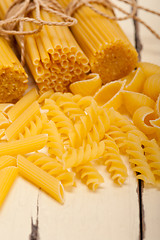 Image showing bunch of Italian pasta type