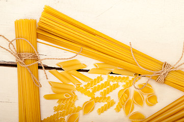 Image showing bunch of Italian pasta type