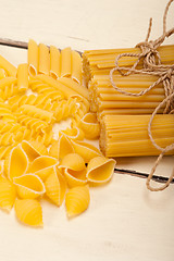 Image showing bunch of Italian pasta type