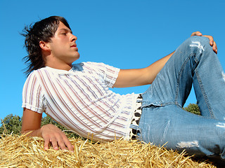 Image showing Country young man