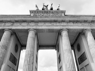 Image showing  Brandenburger Tor Berlin 