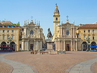 Image showing Piazza San Carlo, Turin