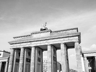 Image showing  Brandenburger Tor Berlin 