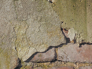 Image showing Old grunge wall