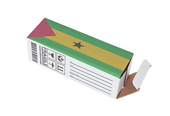 Image showing Concept of export - Product of Sao Tome and Principe