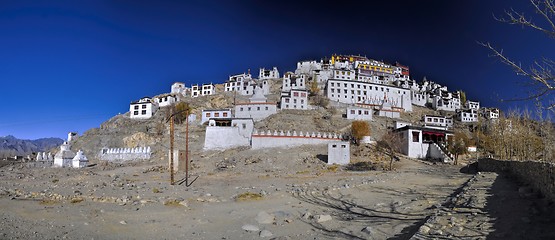 Image showing Thiksey monastery