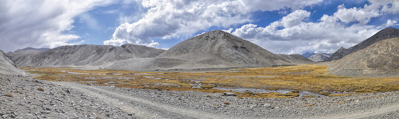 Image showing Tajikistan panorama