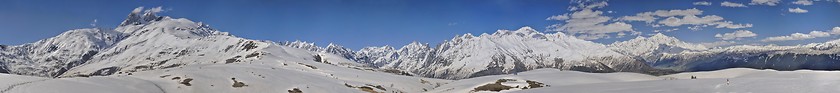 Image showing Caucasus Mountains, Svaneti