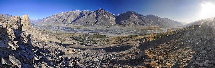 Image showing Tajikistan panorama