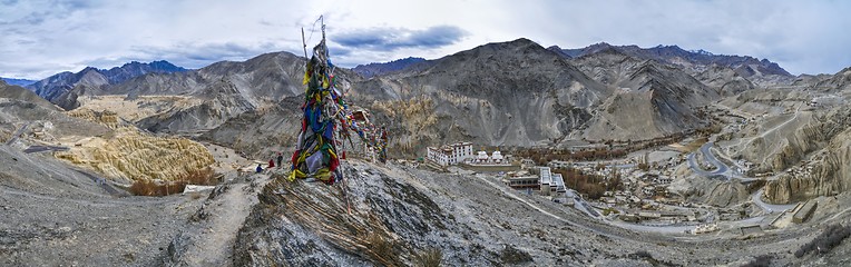 Image showing View from Leh monastery