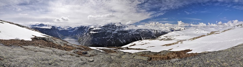 Image showing Trolltunga, Norway 