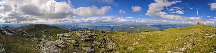 Image showing Radio mast in Low Tatras