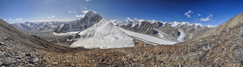 Image showing Glacier in Tajikistan