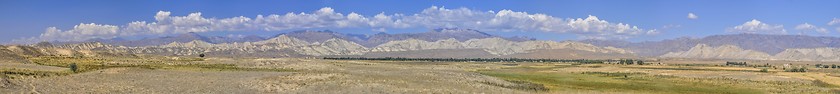 Image showing Kyrgyzstan panorama