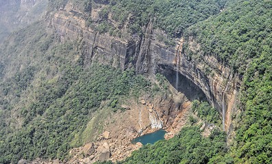 Image showing Nohkalikai falls