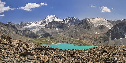 Image showing Lake in Kyrgyzstan