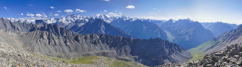 Image showing Green canyon in Kyrgyzstan