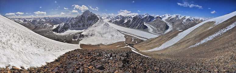 Image showing Glacier in Tajikistan