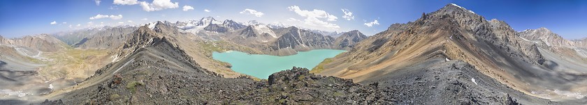 Image showing Lake in Kyrgyzstan