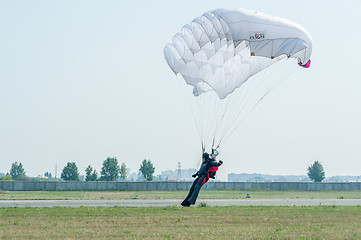 Image showing Show program of paratrooper