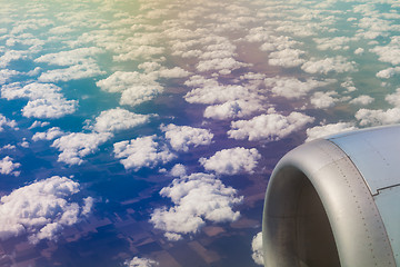 Image showing Beautiful cloud sky view 