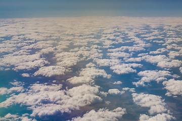 Image showing Beautiful cloud sky view 